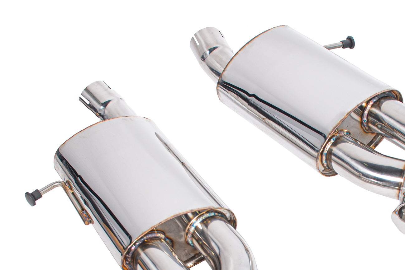 2016+ Cadillac CTS-V V3 Sedan | NPP Valved Axle Back Quad Tips Exhaust